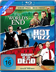 Hot Fuzz + Shaun of the Dead + The World's End (Cornetto Trilogie) Blu-ray