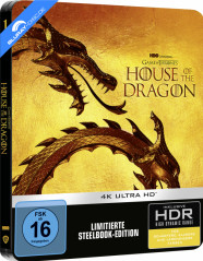 House of the Dragon - Die komplette erste Staffel 4K (Limited Steelbook Edition) (4K UHD) Blu-ray
