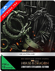 House of the Dragon: Die komplette zweite Staffel 4K (Limited Steelbook Edition) (4K UHD) Blu-ray