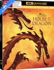 House of the Dragon: The Complete First Season 4K - JB Hi-Fi Exclusive Limited Edition Steelbook (4K UHD) (AU Import ohne dt. Ton) Blu-ray
