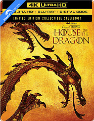 House of the Dragon: The Complete First Season 4K - Limited Edition Steelbook (4K UHD + Blu-ray + Digital Copy) (US Import) Blu-ray