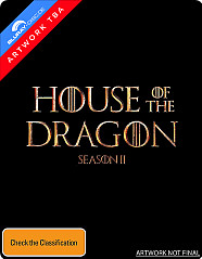 House of the Dragon: The Complete Second Season - JB Hi-Fi Exclusive Limited Edition Steelbook (4K UHD) (AU Import ohne dt. Ton) Blu-ray