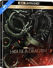 House of the Dragon: The Complete Second Season - Limited Edition Steelbook (4K UHD) (US Import ohne dt. Ton) Blu-ray