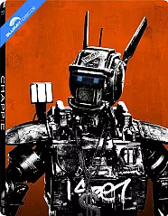 Humandroid: Chappie (2015) - Media World Exclusive Edizione Limitata Steelbook (IT Import ohne dt. Ton) Blu-ray