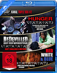 Hunger (2009) + Bedevilled - Zeit der Vergeltung + Red, White & Blue (Störkanal Triple Box #2) Blu-ray Hunger (2009) + Bedevilled - Zeit der Vergeltung + Red, White & Blue (Störkanal Triple Box #2) Blu-ray