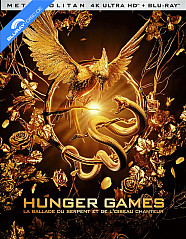 Hunger Games: La Ballade du Serpent et de l'oiseau Chanteur 4K - Édition Boîtier Steelbook (4K UHD + Blu-ray) (FR Import ohne dt. Ton) Blu-ray