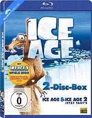 Ice Age und Ice Age 2 (3-Disc Edition) (inkl. Spiele-Disc) Blu-ray