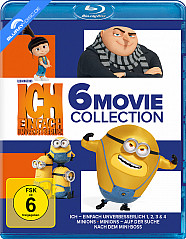 Ich - Einfach unverbesserlich 1-4 + Minions (2015) + Minions - Auf der Suche nach dem Mini-Boss (6-Movie Collection) Blu-ray