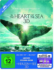 Im Herzen der See 3D (Limited Steelbook Edition) (Blu-ray 3D + Blu-ray + UV Copy) Blu-ray