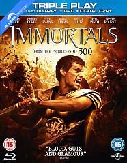 Immortals - Triple Play (Blu-ray + DVD + Digital Copy) (UK Import ohne dt. Ton) Blu-ray