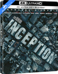 Inception 4K - Limited Edition Steelbook (4K UHD + Blu-ray + Bonus Blu-ray) (HK Import) Blu-ray