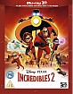 Incredibles 2 3D (Blu-ray 3D + Blu-ray + Bonus Blu-ray) (UK Import ohne dt. Ton) Blu-ray