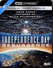 Independence Day: Resurgence 4K (4K UHD + Blu-ray + Digital Copy) (FR Import) Blu-ray