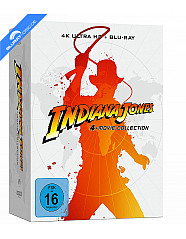 Indiana Jones (4-Movie-Collection) 4K (Limited Steelbook Edition) (4 4K UHD + 4 Blu-ray + Bonus Blu-ray) Blu-ray