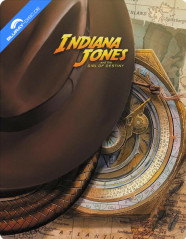 Indiana Jones and the Dial of Destiny 4K - Amazon Exclusive Limited Edition Steelbook (4K UHD + Blu-ray + MovieNEX) (JP Import ohne dt. Ton) Blu-ray