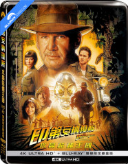 Indiana Jones and the Kingdom of the Crystal Skull (2008) 4K - Limited Edition Steelbook (4K UHD + Blu-ray) (TW Import ohne dt. Ton) Blu-ray