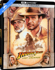 Indiana Jones and the Last Crusade (1989) 4K - Limited Edition Steelbook (4K UHD + Digital Copy) (CA Import ohne dt. Ton) Blu-ray