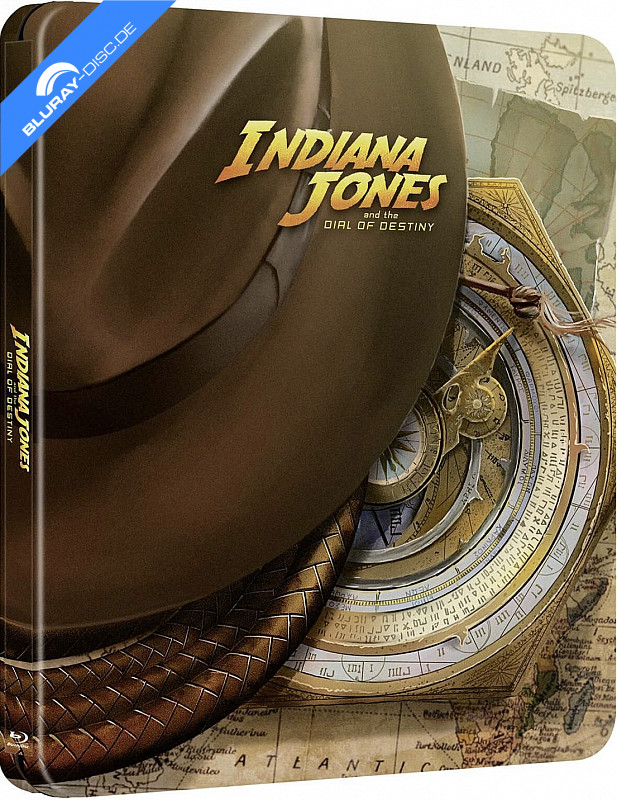 Indiana Jones et le Cadran de la Destinée en Blu Ray : Indiana Jones et le  Cadran de la Destinée Édition Collector Limitée Spéciale Fnac Steelbook  Blu-ray 4K Ultra HD - AlloCiné