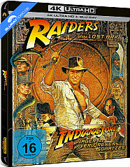 Indiana Jones: Jäger des verlorenen Schatzes 4K (Limited Steelbook Edition) (4K UHD + Blu-ray) Blu-ray