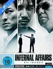 Infernal Affairs - Die Trilogie 4K (Limited Collector's Mediabook Edition) (3 4K UHD + 3 Blu-ray + 3 Bonus Blu-ray) Blu-ray
