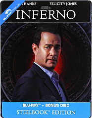 Inferno (2016) - Limited Edition Steelbook (Blu-ray + Bonus Blu-ray) (PL Import ohne dt. Ton)