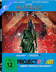 Inferno (2016) (Limited Project PopArt Steelbook Edition) (Blu-ray + UV Copy) Blu-ray