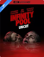 Infinity Pool (2023) 4K - Limited Edition Steelbook (4K UHD) (US Import ohne dt. Ton) Blu-ray
