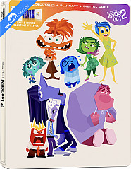 Inside Out 2 4K - Limited Edition Steelbook (4K UHD + Blu-ray + Digital Copy) (US Import ohne dt. Ton) Blu-ray