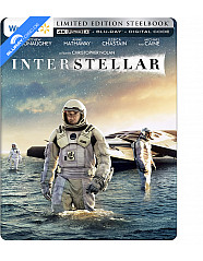 Interstellar (2014) 4K - Walmart Exclusive Limited Edition Steelbook (4K UHD + Blu-ray + Bonus Blu-ray + Digital Copy) (US Import ohne dt. Ton) Blu-ray