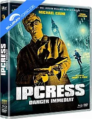 Ipcress: Danger immédiat - Édition Combo - Version Restaurée (Blu-ray + DVD) (FR Import ohne dt. Ton) Blu-ray