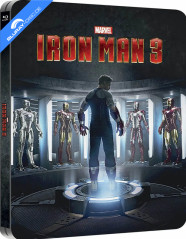 Iron Man 3 (2013) 3D - Zavvi Exclusive Limited Edition Lenticular Steelbook (Blu-ray 3D + Blu-ray) (UK Import ohne dt. Ton) Blu-ray