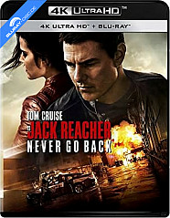 Jack Reacher: Never Go Back 4K (4K UHD + Blu-ray) (FR Import) Blu-ray