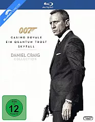James Bond 007 - Casino Royale + Ein Quantum Trost + Skyfall (Daniel Craig 3-Film Collection) Blu-ray