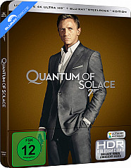 James Bond 007 - Ein Quantum Trost 4K (Limited Steelbook Edition) (4K UHD + Blu-ray) Blu-ray