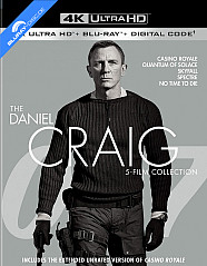 James Bond 007 - The Daniel Craig 5-Film Collection 4K (5 4K UHD + 5 Blu-ray + Digital Copy) (US Import) Blu-ray