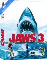 Jaws 3 4K - Limited Collector's Edition Lenticular Fullslip Steelbook (4K UHD + Blu-ray 3D + Blu-ray) (UK Import) Blu-ray