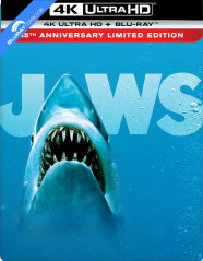 Jaws 4K - 45th Anniversary - Amazon Exclusive Limited Edition Steelbook (4K UHD + Blu-ray) (UK Import ohne dt. Ton) Blu-ray