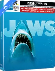 Jaws 4K - 45th Anniversary Edition - Best Buy Exclusive Limited Edition Steelbook (4K UHD + Blu-ray + Digital Copy) (CA Import ohne dt. Ton) Blu-ray