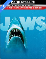 Jaws 4K - 45th Anniversary Edition - Best Buy Exclusive Limited Edition Steelbook (4K UHD + Blu-ray + Digital Copy) (US Import ohne dt. Ton) Blu-ray