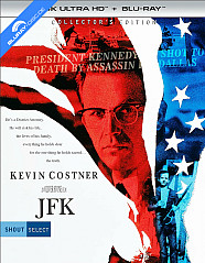 JFK (1991) 4K - Theatrical and Director's Cut - Collector's Edition (4K UHD + 2 Blu-ray + Bonus Blu-ray) (US Import ohne dt. Ton) Blu-ray