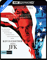 JFK (1991) 4K - Theatrical and Director's Cut (Neuauflage) (4K UHD + 2 Blu-ray + Bonus Blu-ray) (US Import ohne dt. Ton) Blu-ray