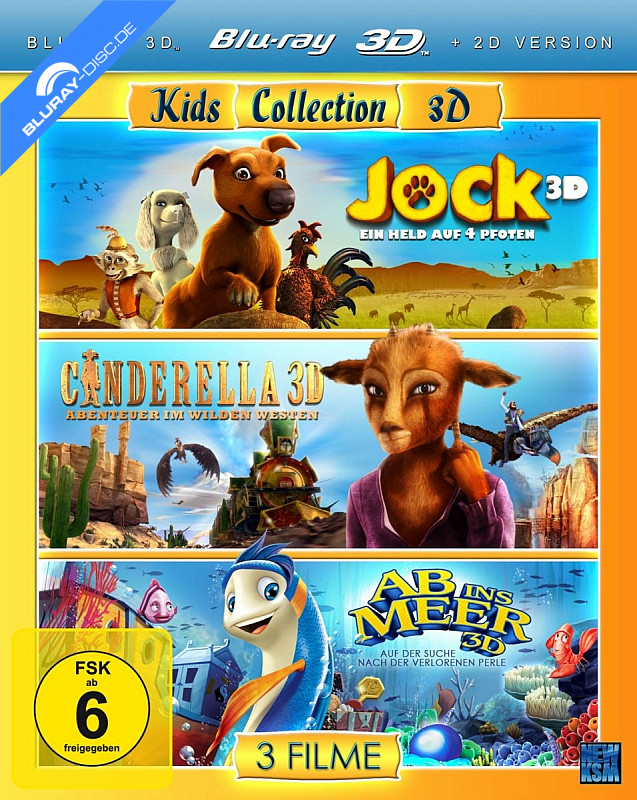 jock-3d---cinderella-3d---ab-ins-meer-3d-kids-collection-blu-ray-3d-neu.webp