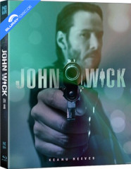 John Wick (2014) - Novamedia Exclusive #004 Limited Edition Lenticular Slipcover Steelbook (KR Import ohne dt. Ton) Blu-ray