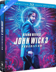 John Wick 3 - Parabellum (2019) - Édition Boîtier Limitée Steelbook (FR Import ohne dt. Ton) Blu-ray