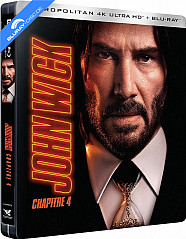 John Wick: Chapitre 4 (2023) 4K - Édition Limitée Steelbook (4K UHD + Blu-ray) (FR Import ohne dt. Ton) Blu-ray