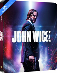 John Wick: Chapter 2 (2017) 4K - Zavvi Exclusive Limited Edition Steelbook (4K UHD + Blu-ray) (UK Import ohne dt. Ton) Blu-ray