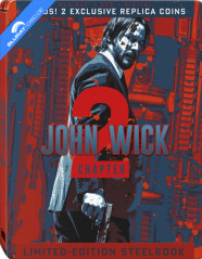 John Wick: Chapter 2 (2017) - Walmart Exclusive Limited Edition Steelbook (Neuauflage) (Blu-ray + DVD + Digital Copy) (Region A - US Import ohne dt. Ton) Blu-ray