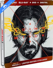 John Wick: Chapter 3 - Parabellum (2019) - Walmart Exclusive Limited Edition Steelbook (Blu-ray + DVD + Digital Copy) (Region A - US Import ohne dt. Ton) Blu-ray