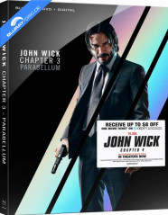 John Wick: Chapter 3 - Parabellum (2019) - Walmart Exclusive Slipcover (Blu-ray + DVD + Digital Copy) (Region A - US Import ohne dt. Ton) Blu-ray