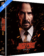 John Wick: Chapter 4 (2023) - Novamedia Exclusive #043 Limited Edition Fullslip A Steelbook (KR Import ohne dt. Ton) Blu-ray